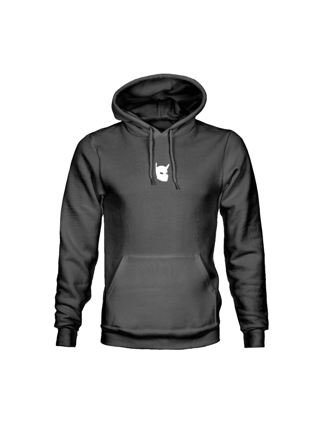 Hoodie nero Cani Bastardi logo bianco