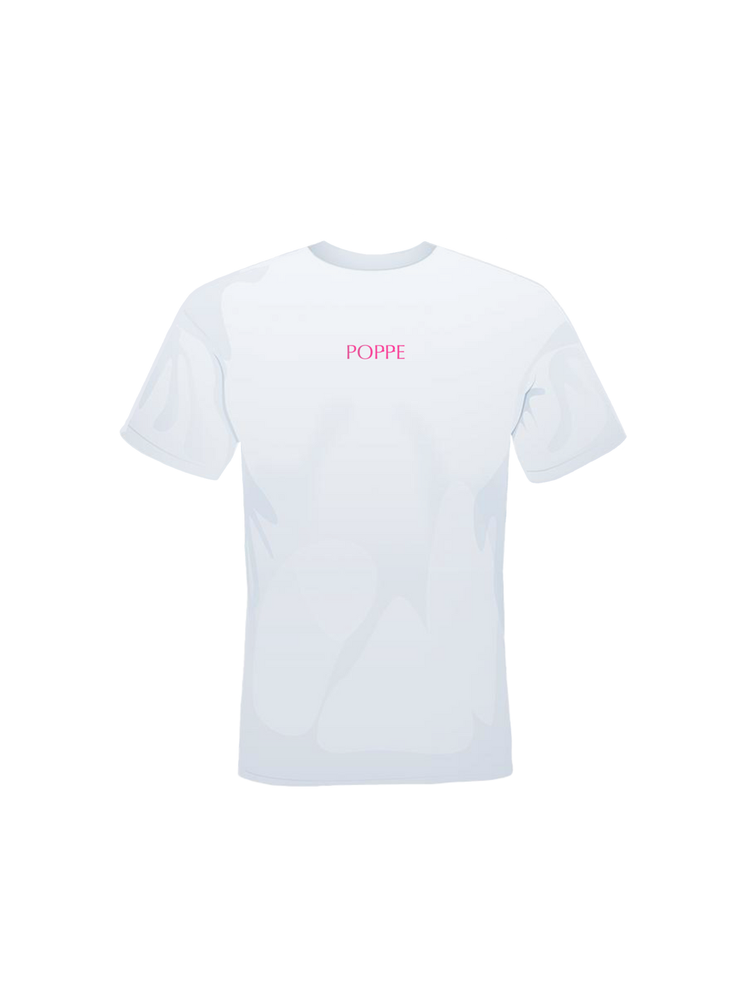 T-shirt bianca Poppe Cani Bastardi